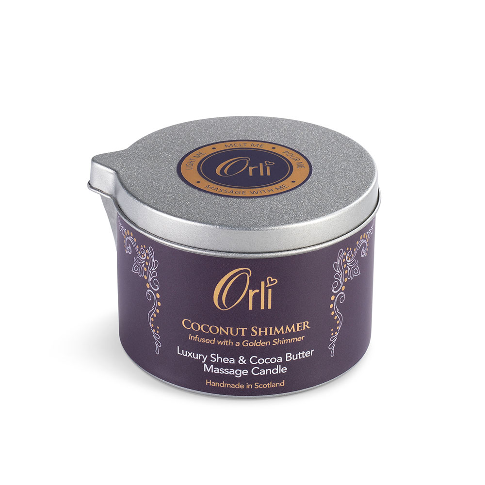 Coconut Shimmer Massage Candle