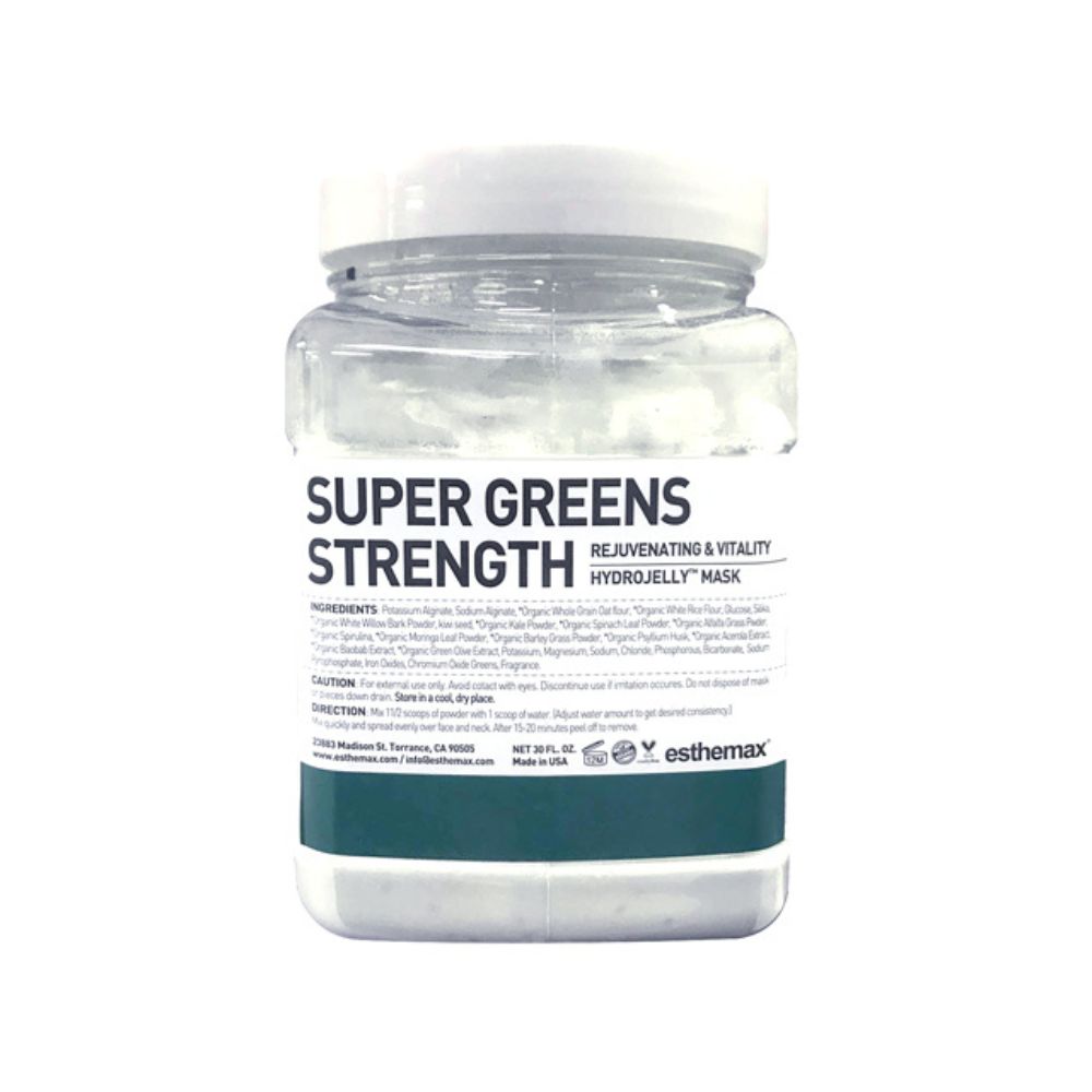 esthemax Super Greens Strength HydroJelly Mask